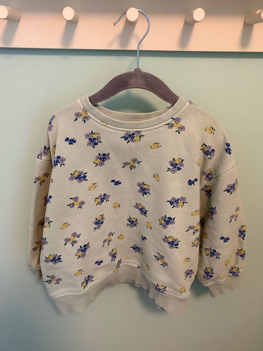 Zara Floral Sweatshirt